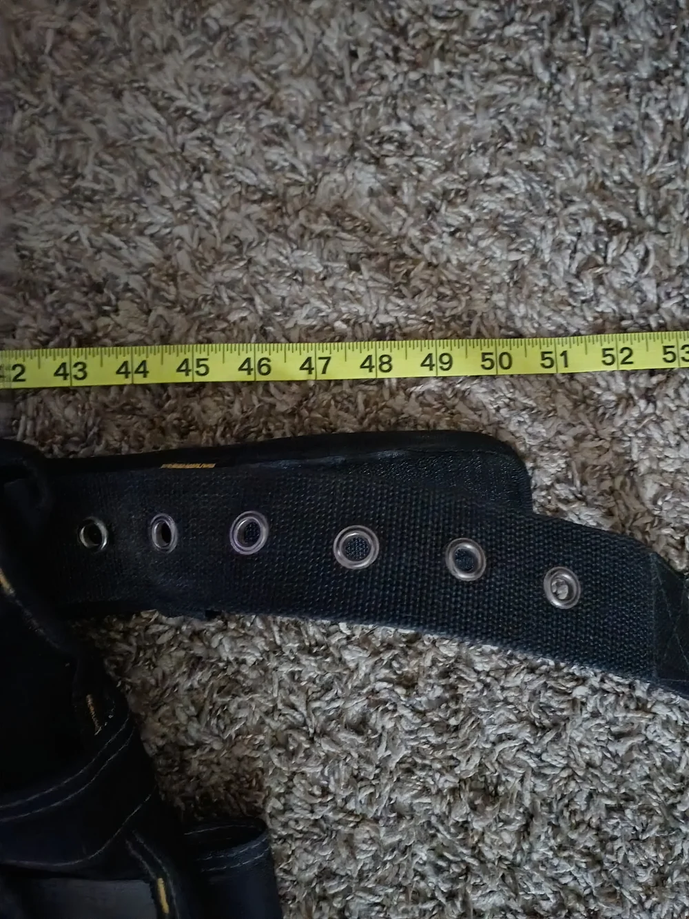 AWP Rig Black Tool Belt with Multiple Pouches